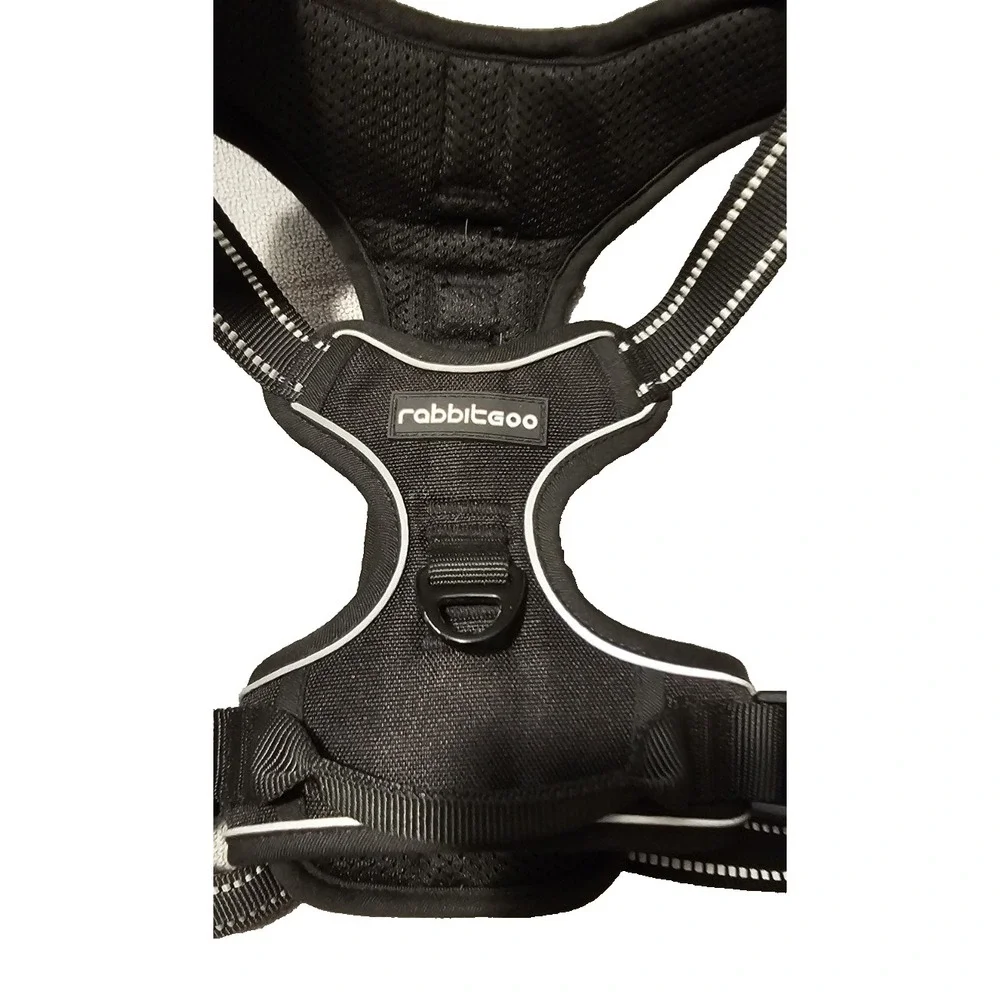 Rabbitgoo Reflective No-Pull Dog Harness Large Waterproof Comfortable Design